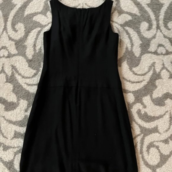 Vintage Hugo Buscati Sleeveless Little Black Dress Size 4 - Picture 5 of 8